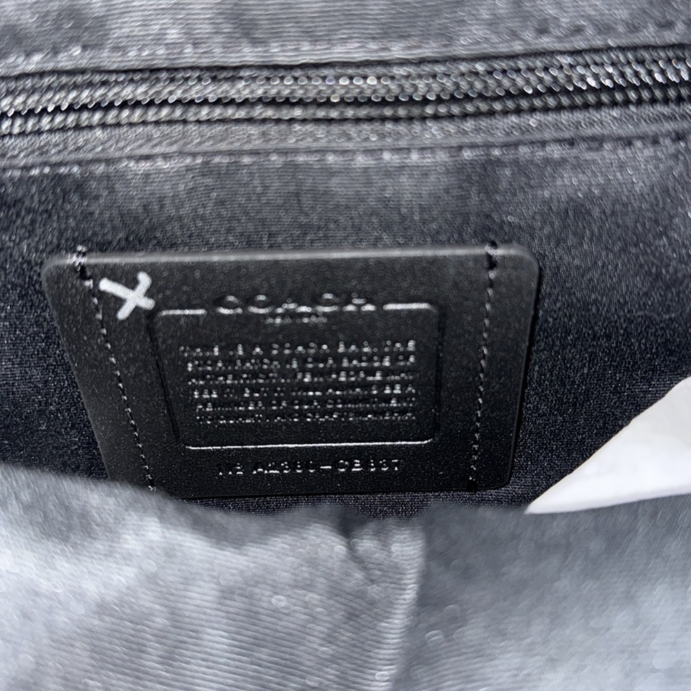 Authentic Leather Coach Backpack - Picture 3 of 3